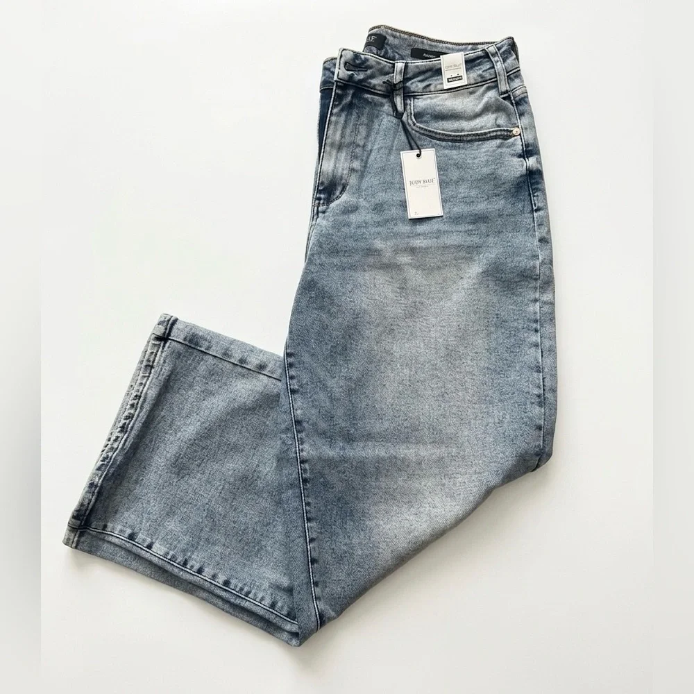 Judy Blue High Waisted Baggy Jeans NWT - 14W